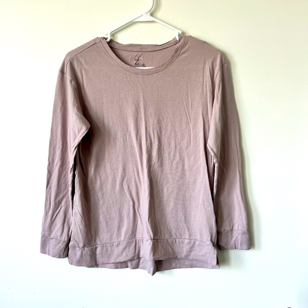 Z by Zella Organic Cotton Tencel Long Sleeve Shirt